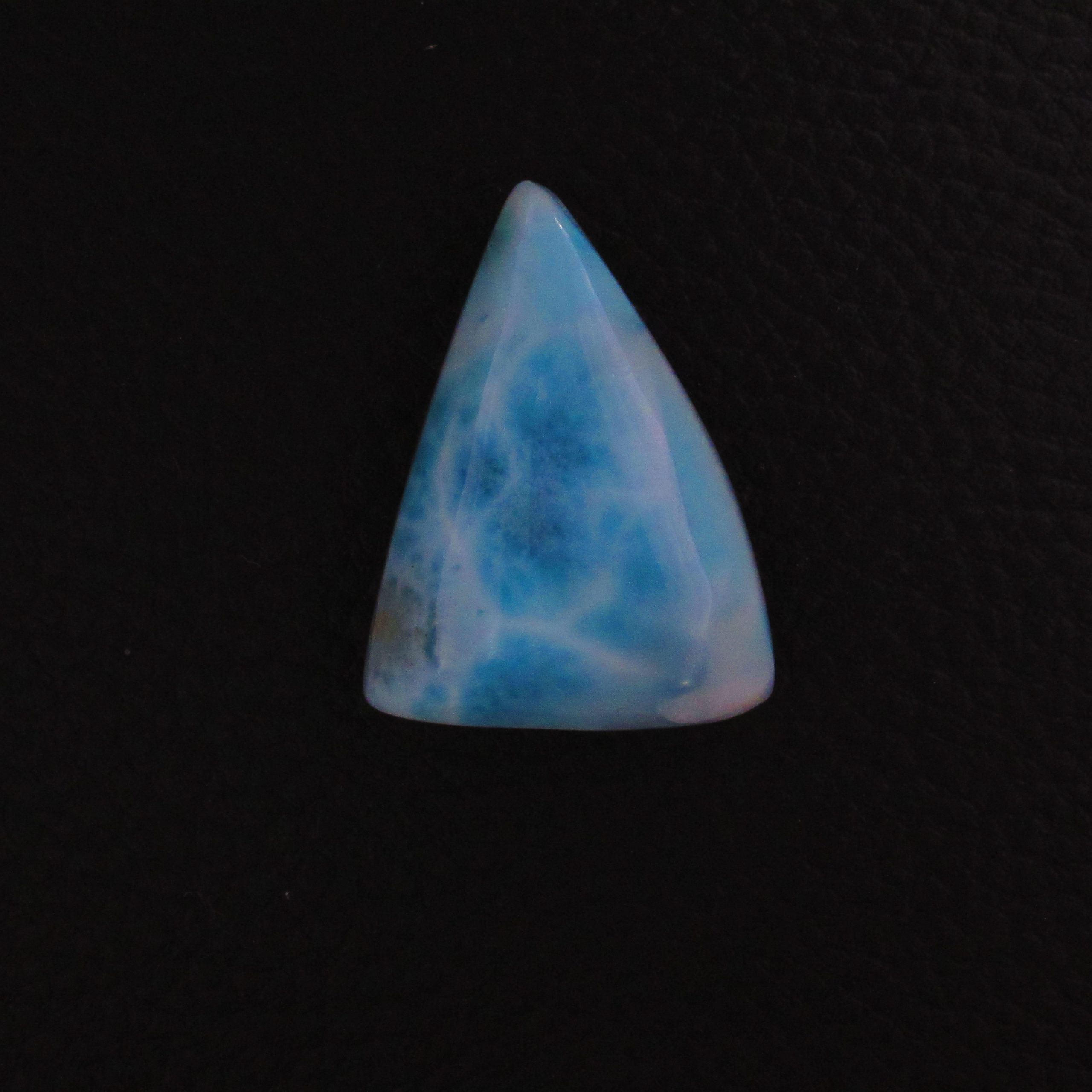 Cabochon Larimar AA – Triangle des Caraïbes (pièce unique)