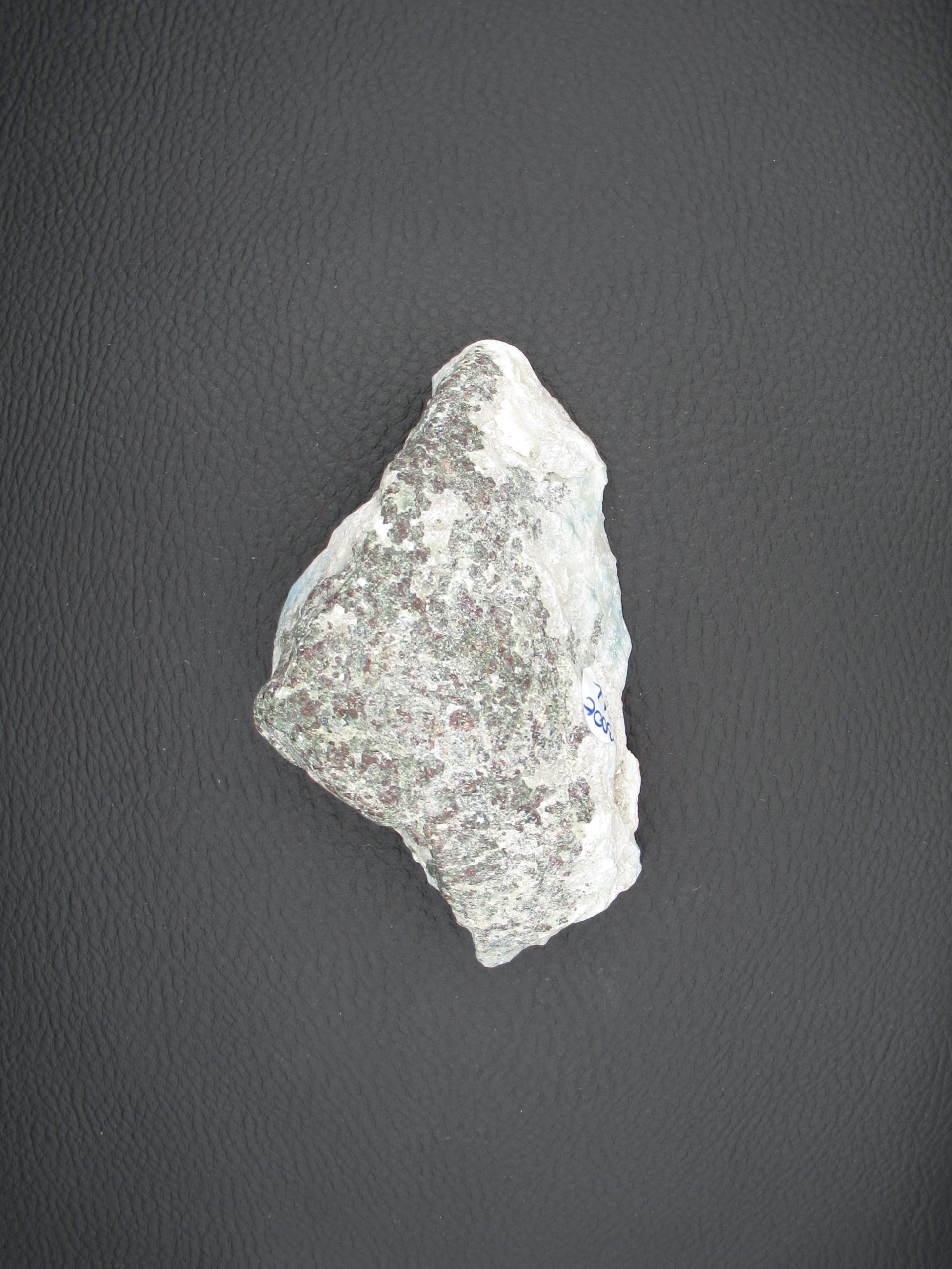 Pierre brute de Larimar AA – polie sur une seule face (pièce unique) – Image 2