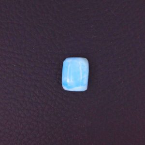 Cabochon Larimar AA – Rectangle des Caraïbes (pièce unique)